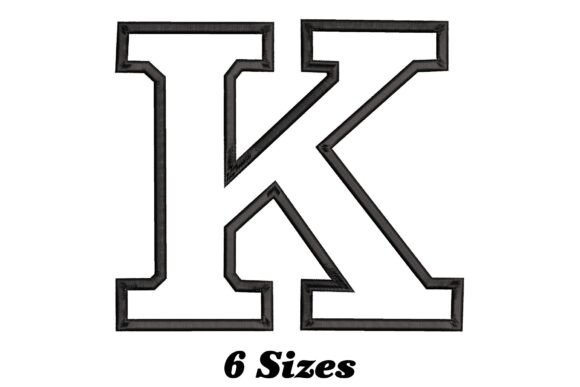 Alphabet Letter K Outline Review