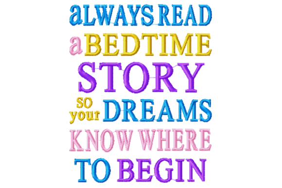 Always Read: A Cozy, Gift-Ready Embroidery Design