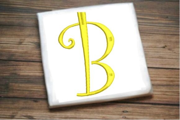 Beautiful Capital B Letter Monogram