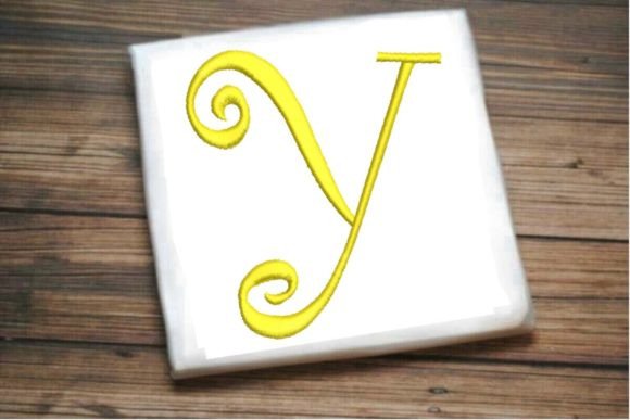 Beautiful Capital Y Letter Monogram