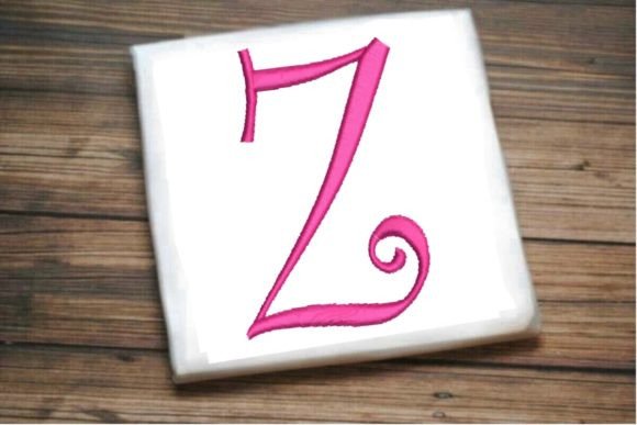 Beautiful Capital Z Letter Monogram