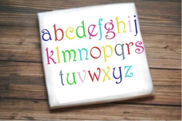 Beautiful Small Letter Plain a to Z